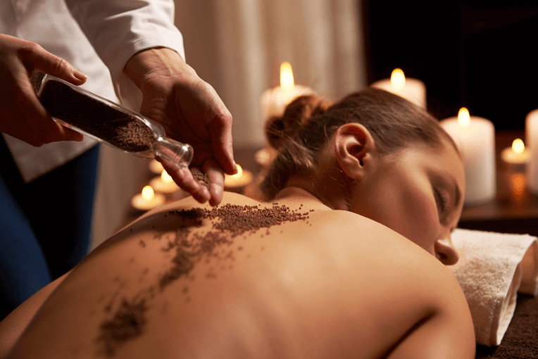 Body Scrub – Chocolate
  A luxurious exfoliation with chocolate extracts that removes dead cells, hydrates skin, enhances glow, and leaves you soft, radiant, refreshed.READ MORE